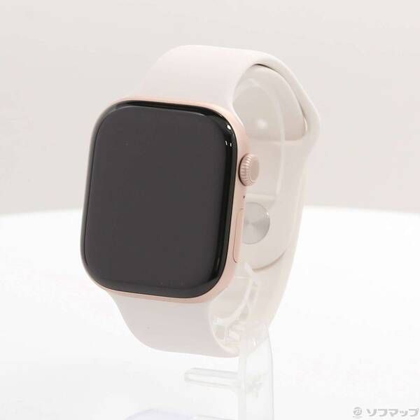 〔 品〕 Apple Watch Series 11 GPS 46mm ローズゴールドアルミニウムケース ライトブラッシュスポーツバンド 258