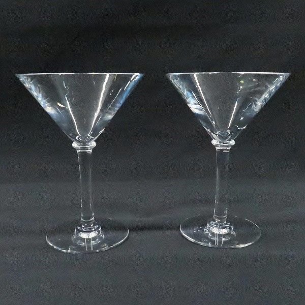 anv バカラ Baccarat ペアマティーニグラス クリスタルガラス 2客 同梱不可 864832