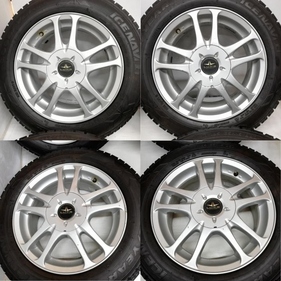 185/65R15 グッドイヤー 2018年 15x6.5J 中古スタッドレス