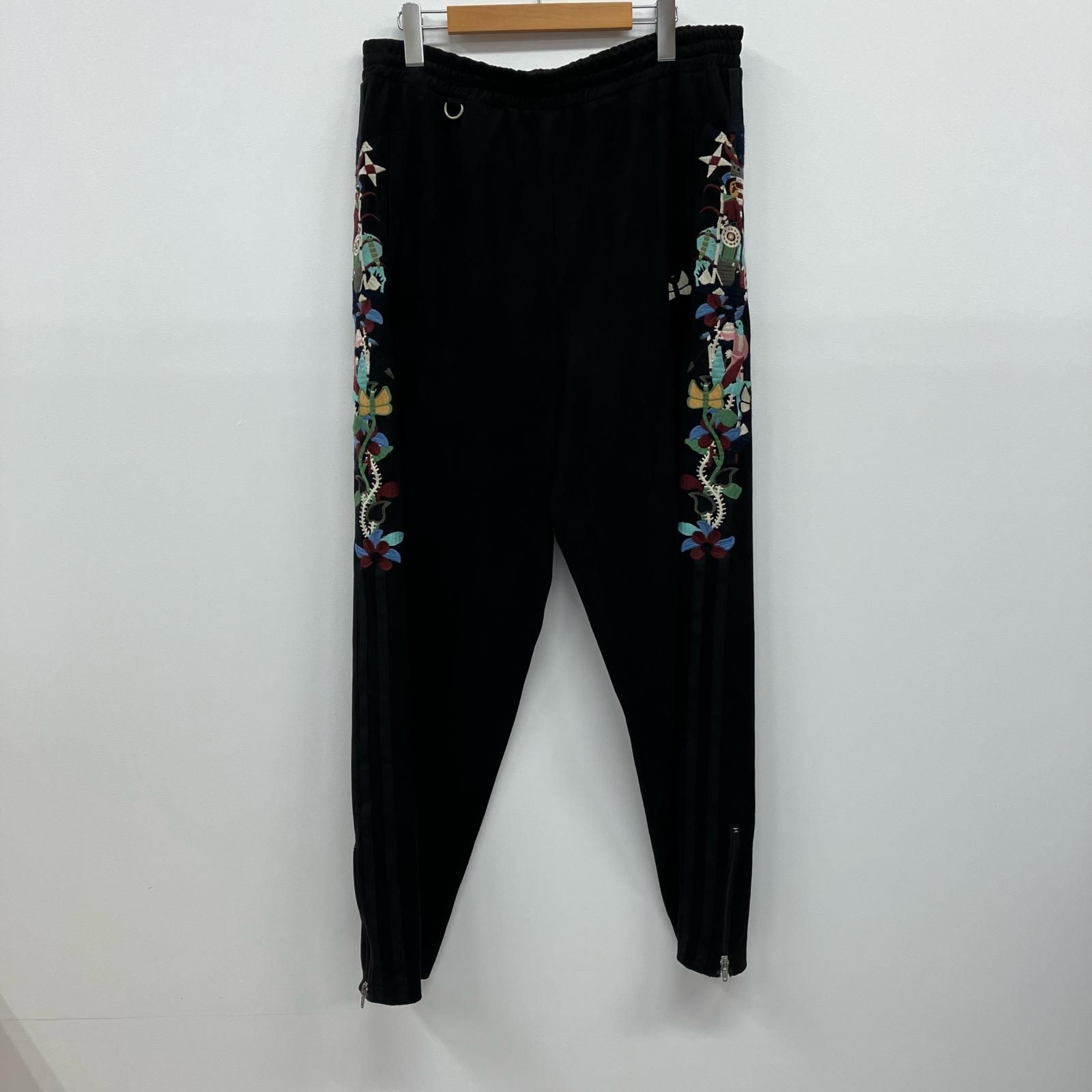 イオン広店 doublet | ダブレット パンツ CHAOS EMBROIDERY SUEDE TRACK PANTS 20AW20PT135 ブラック サイズ XL 107