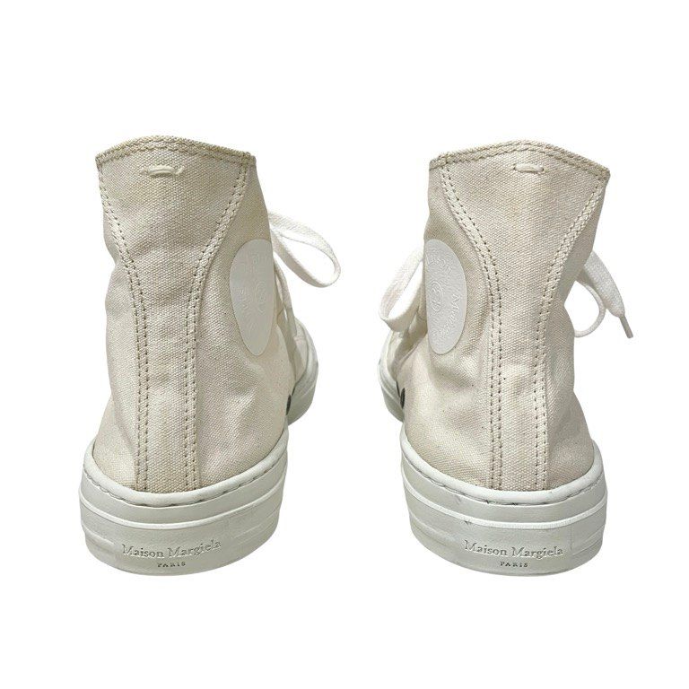 Maison Margiela 22 コットンキャンバスハイカットスニーカー シューズ