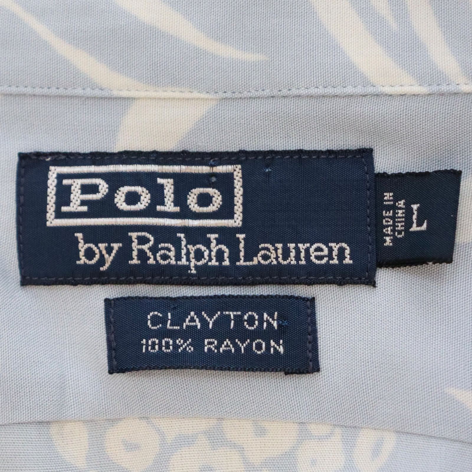 ポロバイラルフローレン　アロハ　クレイトン　美品 ポロバイラルフローレン Polo by RALPH LAUREN 90s CLAYTON