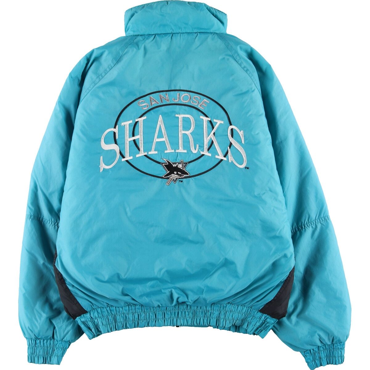 古着 COMPETITOR NHL SAN JOSE SHARKS サンノゼシャークス 中綿 