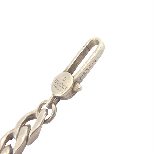 【新品仕上げ】GUCCI グッチ ゴースト アイコン 喜平チェーン ブレスレット 楽天市場】グッチ GUCCI ゴースト チェーンブレスレット 455321