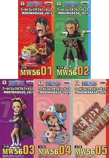 中古】フィギュア 全5種セット 「ワンピース」 ワールド