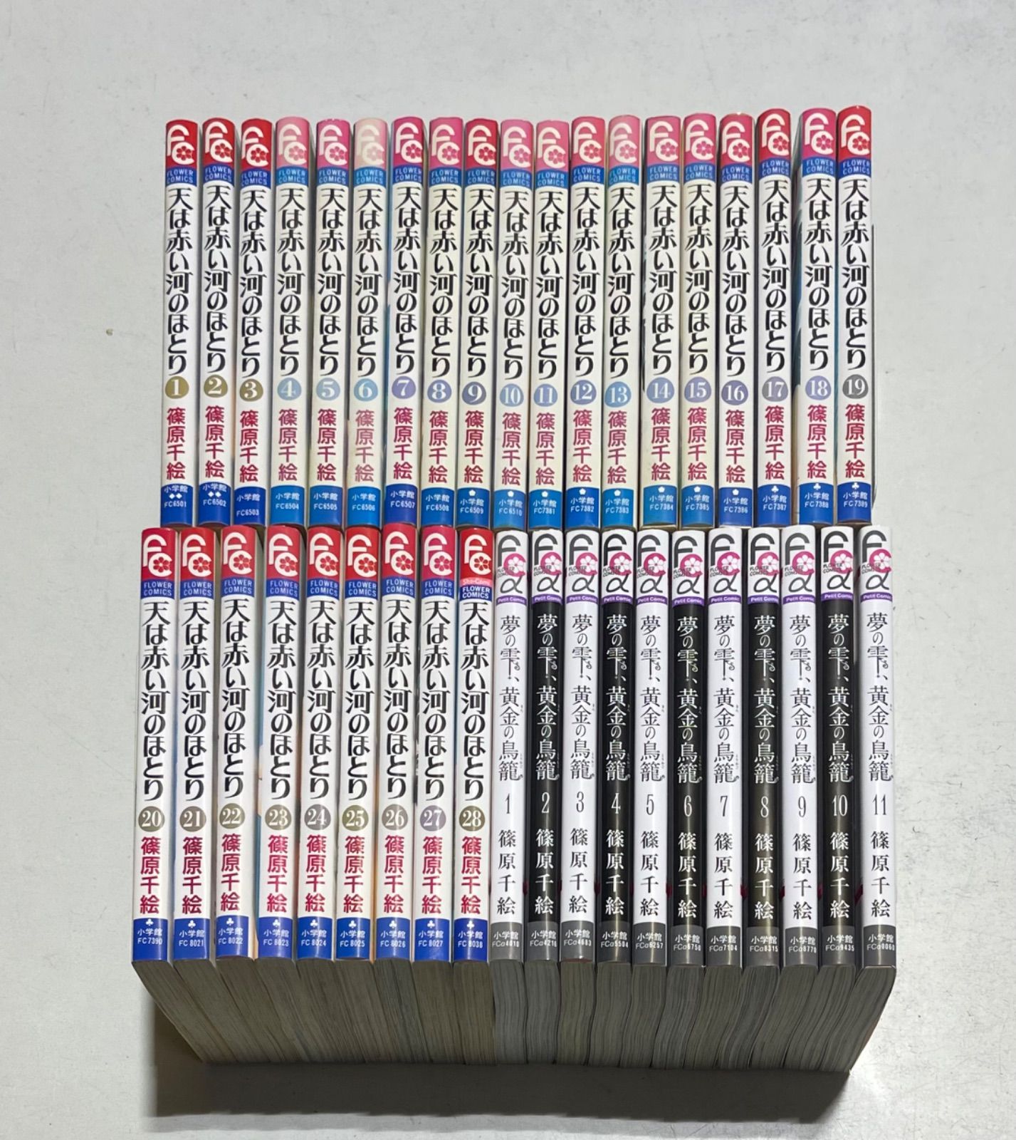 天は赤い河のほとり コミック 全28巻完結セット+おまけ付き！ 篠原千絵 小学館