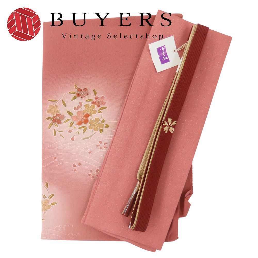 kmo.5829mmです❣️ 【着物と帯 時流】K25774t◇正絹 小紋◇ 着物と帯