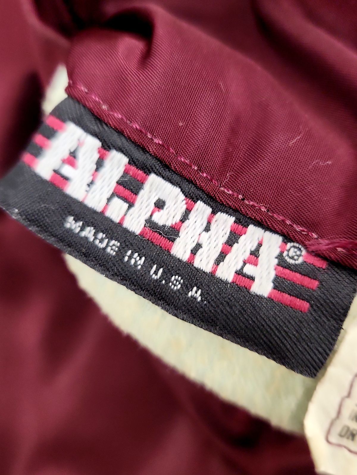 80s 90s ALPHA INDUSTRIES MA-1 Lサイズ アルファ