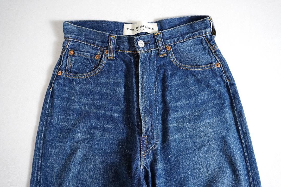 680t* シンゾーン THE SHINZONE ハイウエストデニムパンツ NICORILABO_COM