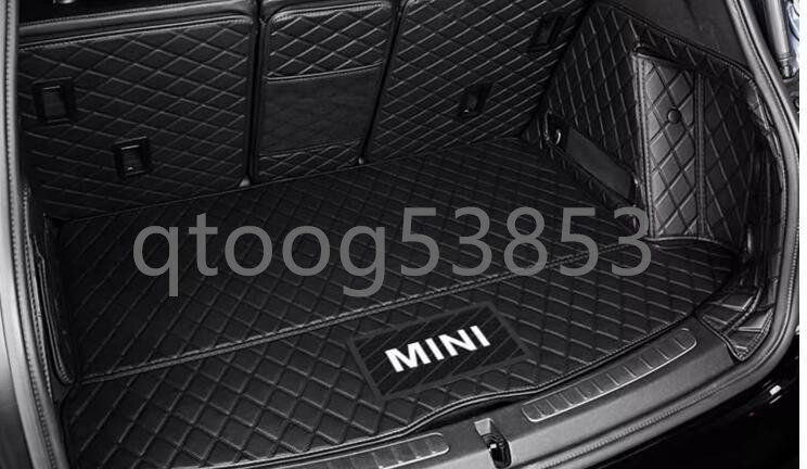 BMW mini ミニF54 F55 F56 F60 R56 R60 トランク トイレ 防水マット 全面保護 黒YR売れ筋商品