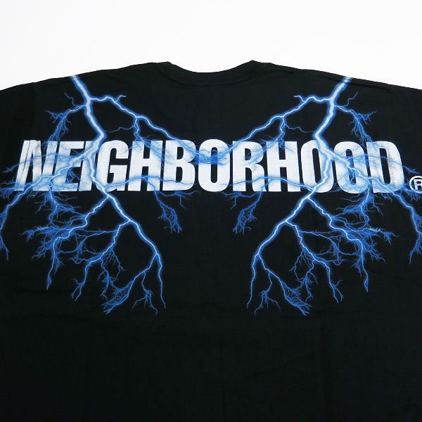 NEIGHBORHOOD ネイバーフッド x HARLEY-DAVIDSON ハーレーダビッドソン 22AW H-D.CREWNECK SS.CO  222PC05N-CS02 クルーネック ショートスリーブ Tシャツ ブラック カットソー 半袖