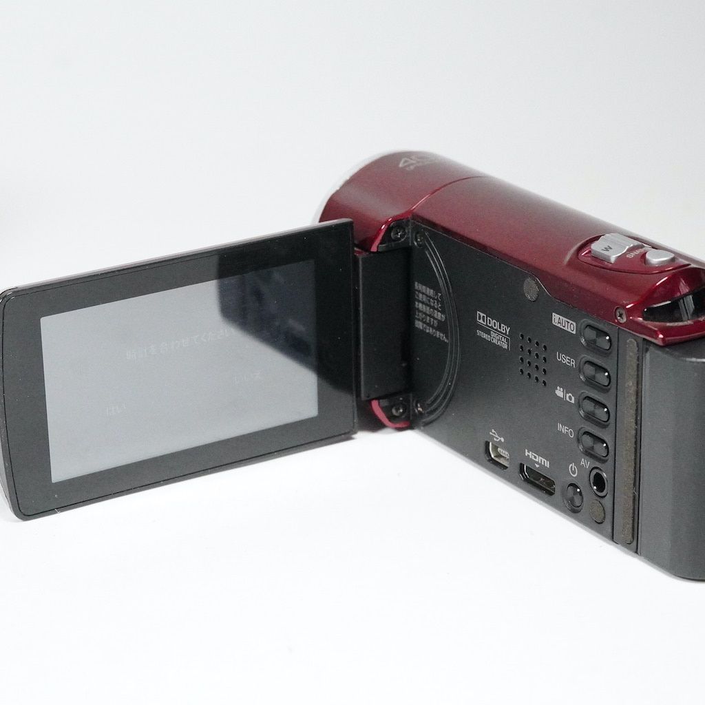 JVC Victor Everio GZ-HM460-R レッド 動作OK 返金保証 /2149 - メルカリ