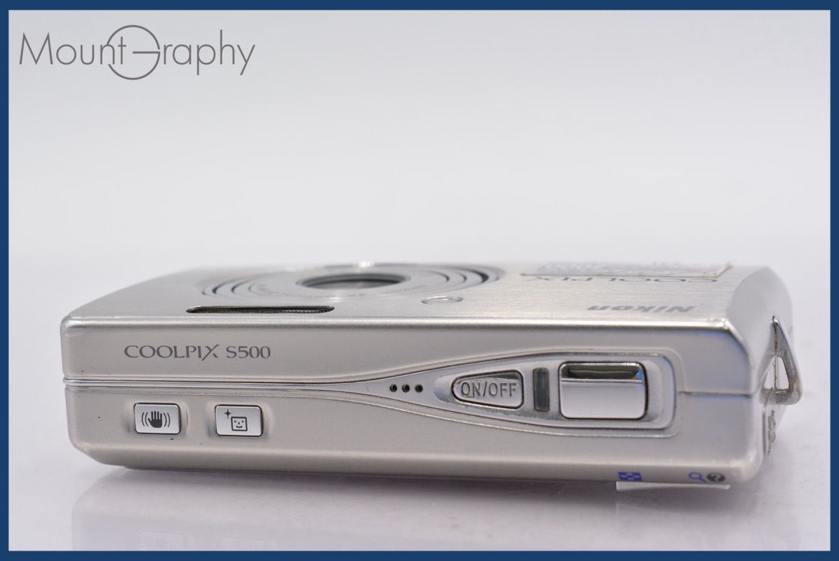 ☆良品☆ ニコン Nikon COOLPIX S500 3x バッテリー付属 同梱可 #am793