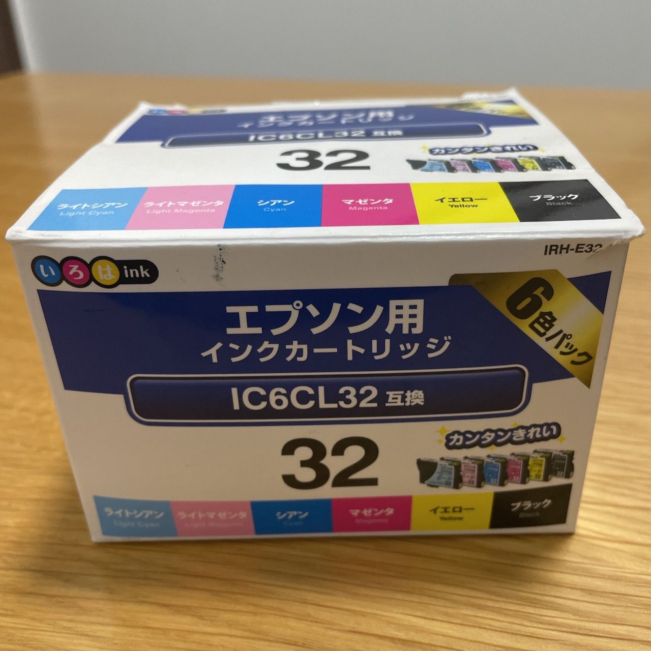 エプソンIC6CL32互換いろはインクIRH-E32-6P イエロー欠品新品