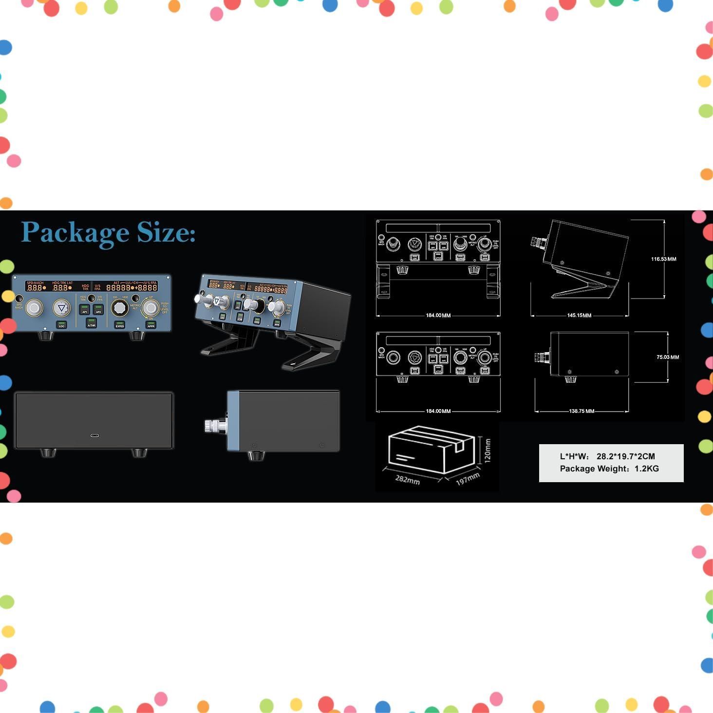 人気商品】A320 FCU CUBE フライトシミュレーション WINGFLEX フライト 