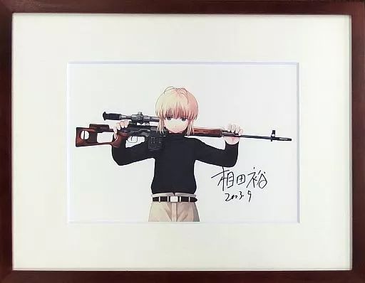 中古】セル画・原画 付属品付)GUNSLINGER GIRL リコ 複製原画