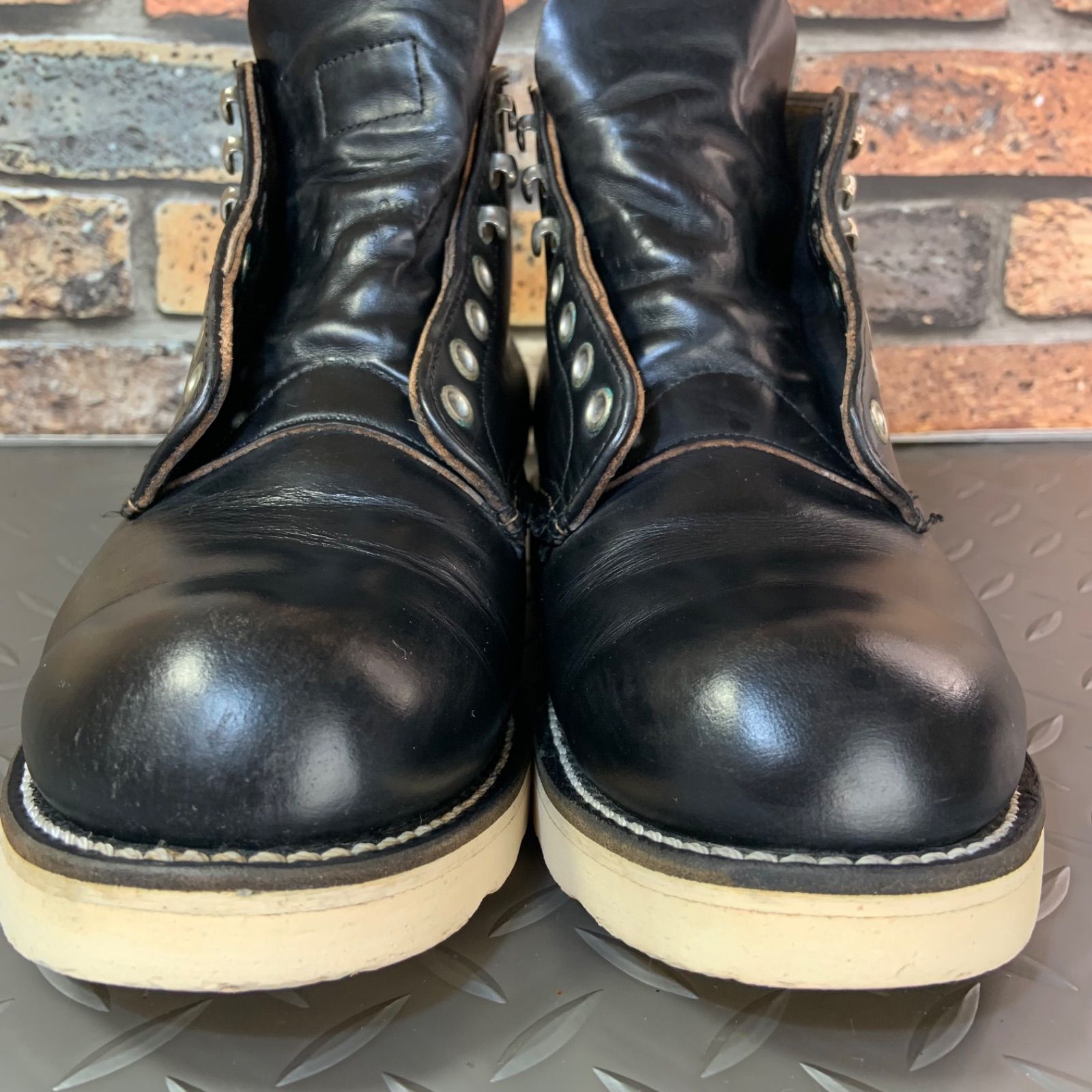 US8D レッドウィング 8165 刺繍羽タグ made in usa REDWING RW-8165 刺繍羽タグ前期 96年製 - 赤い羽BLOG