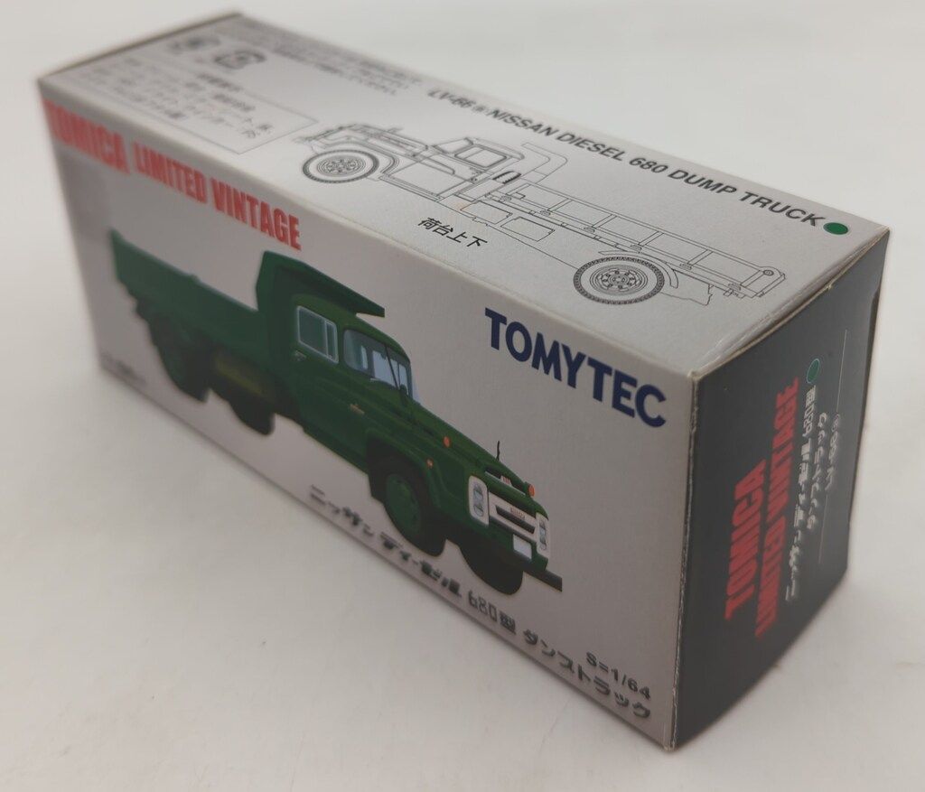 TOMICA ニッサン ディーゼル 680型 ダンプトラック　LV-66a Amazon | トミカリミテッドヴィンテージ TLV-66b 日産ディーゼル