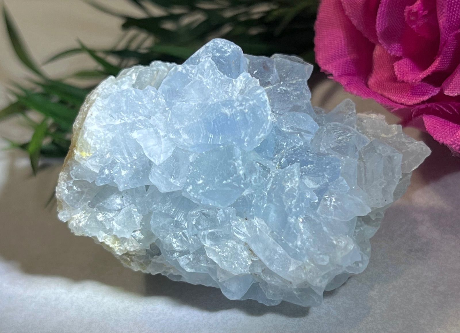 セレスタイト 天使の石 原石 クラスター セレスタイトクラスター 1.09kg 天然石販売 名取貴石