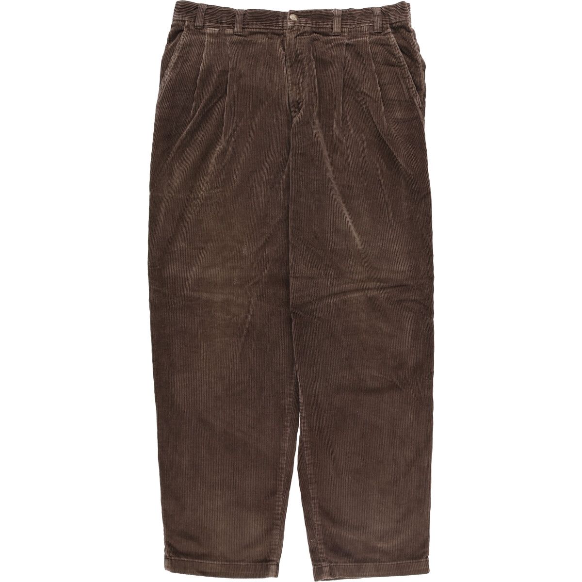 古着 クラフトアンドバロー CROFT-BARROW KHAKIS ツータック コーデュロイパンツ メンズw36相当|eaa589513