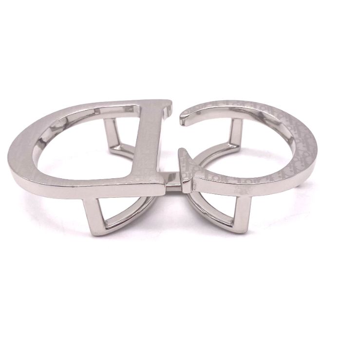 Christian Dior クリスチャンディオール オブリーク CDロゴ シルバー バックル eY09228A NEXPOTALLINN_EU