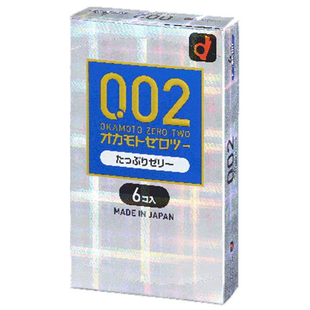 オカモトゼロツー たっぷりゼリー 0.02コンドーム 6個入 - メルカリ