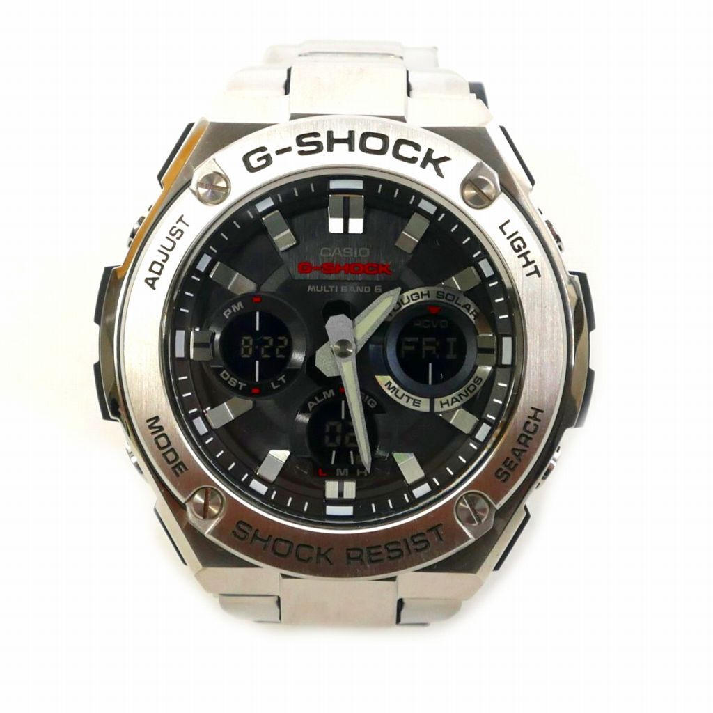 カシオジーショック CASIO G-SHOCK G-STEEL MULTI BAND 6 TOUGH SOLAR