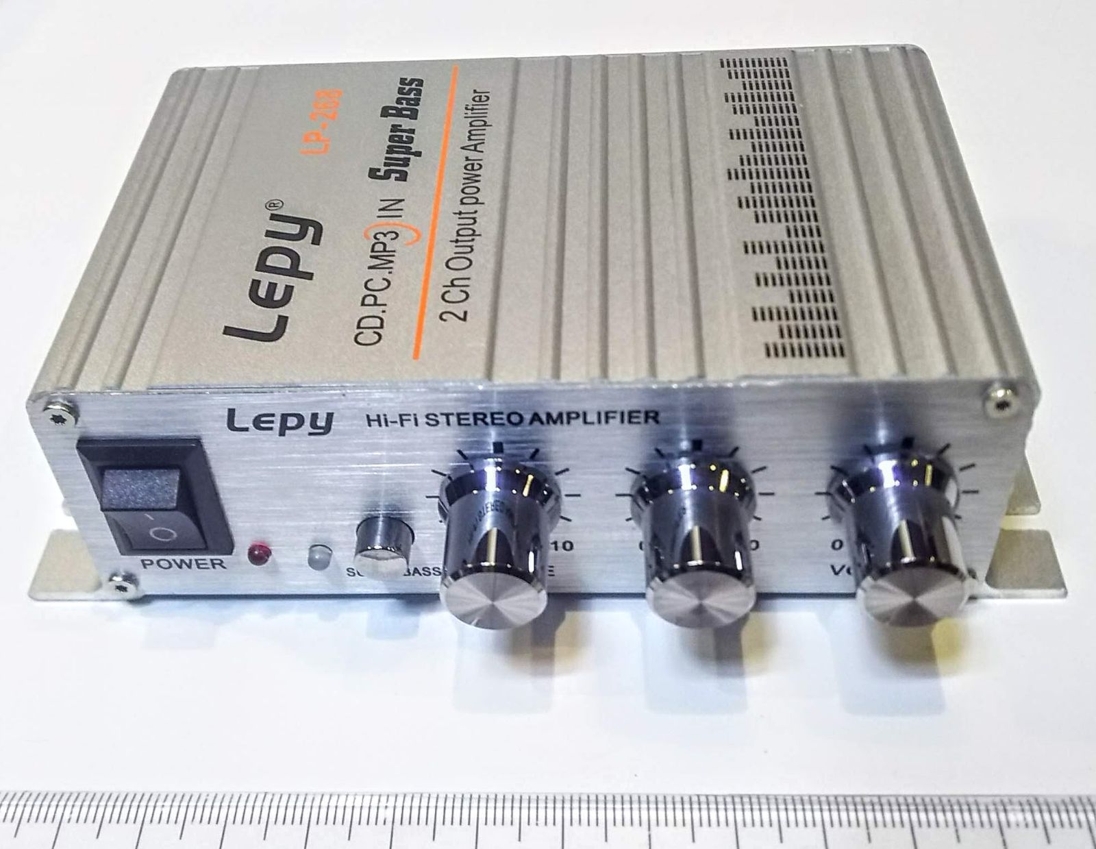 小型軽量Hi-Fiステレオアンプ Power Amplifier 20W×2ch - メルカリ
