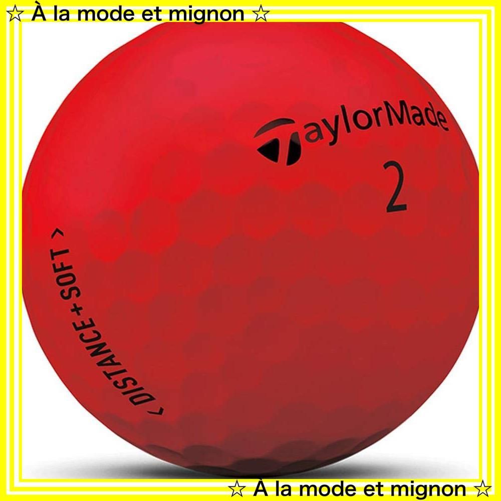 【新品未使用】テーラーメイド(TAYLOR MADE) ゴルフボール DISTANCE DISTANCE+SOFT 12P メンズ M7174701 マルチカラー