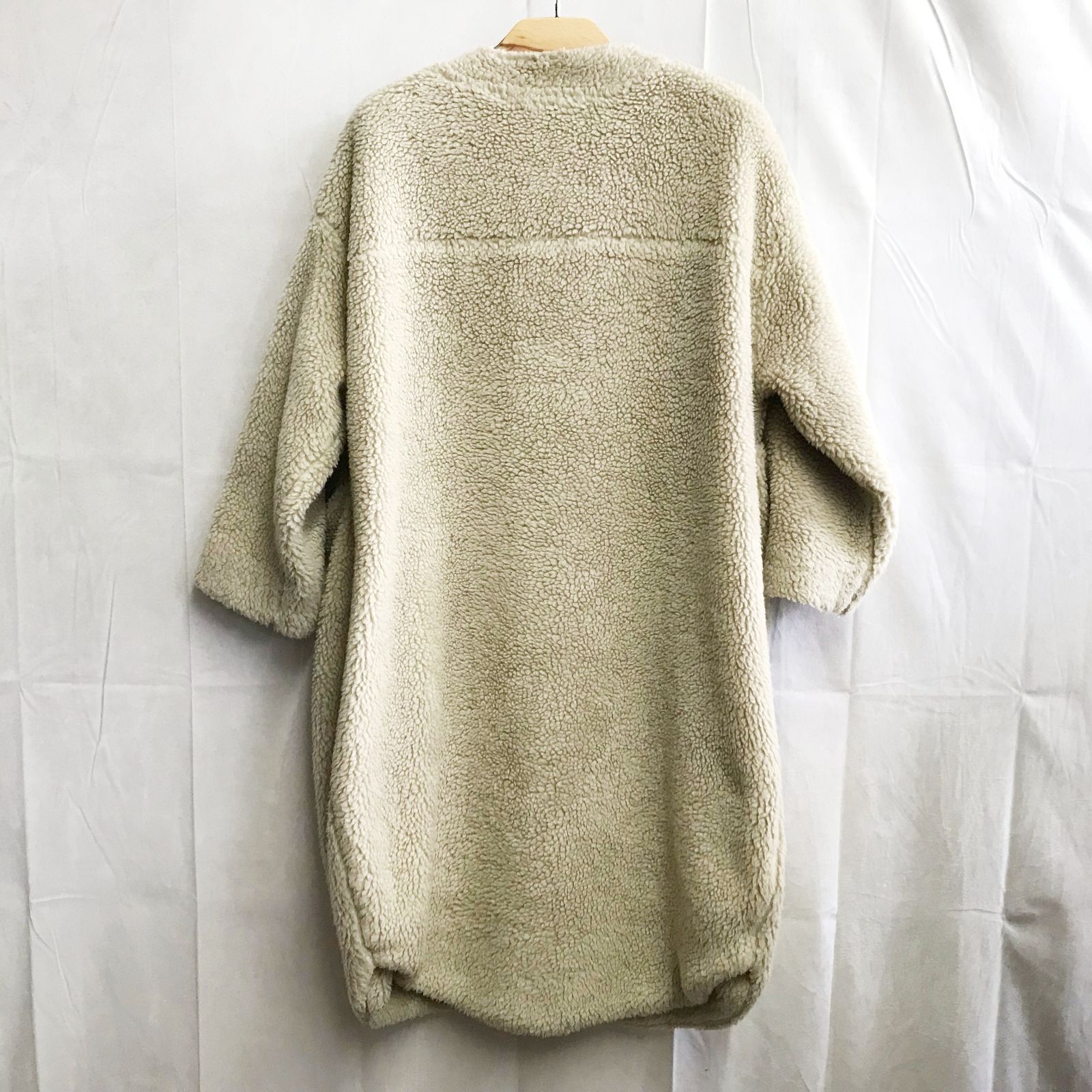 ARGUE アギュー ボア コクーン ロングコート AR17-AW-13