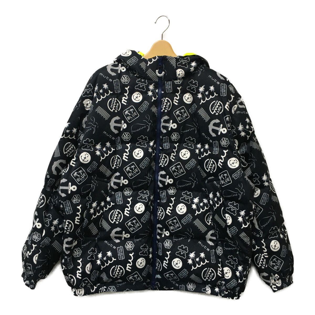 未使用品 メンズ ムータマリン muta MARINE ダウンジャケット 7(XL) 紺 