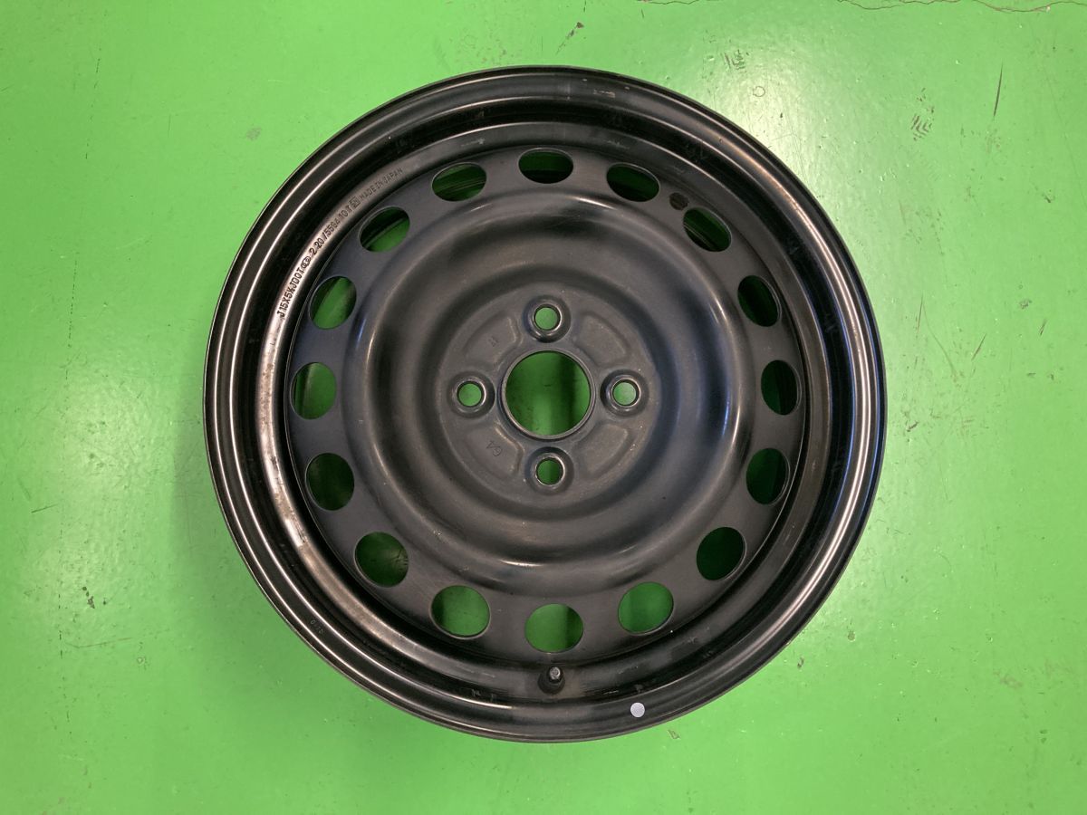 アクア MXPK11 純正 アルミホイール×1本 ガンメタ/ポリッシュ 16