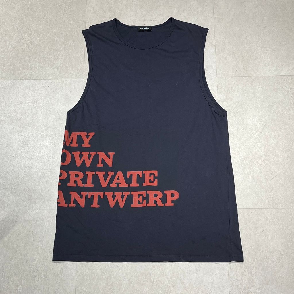 Raf Simons 2014ss タンクトップ Raf Simons Tank Top – Justin Reed