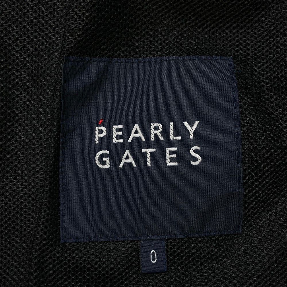 サイズ：0 PEARLY GATES パーリーゲイツ フード付ジャケット ロゴ 