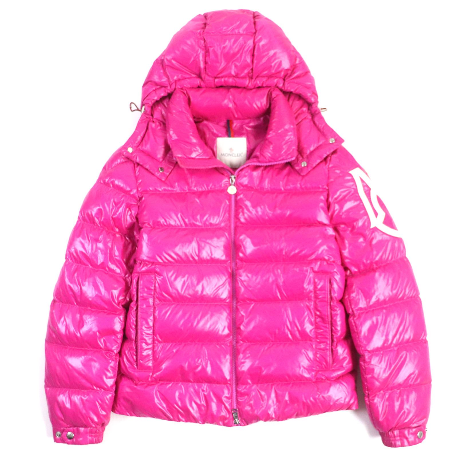 美品▽MONCLER モンクレール 22-23AW SAULX ロゴワッペン・フード付き 