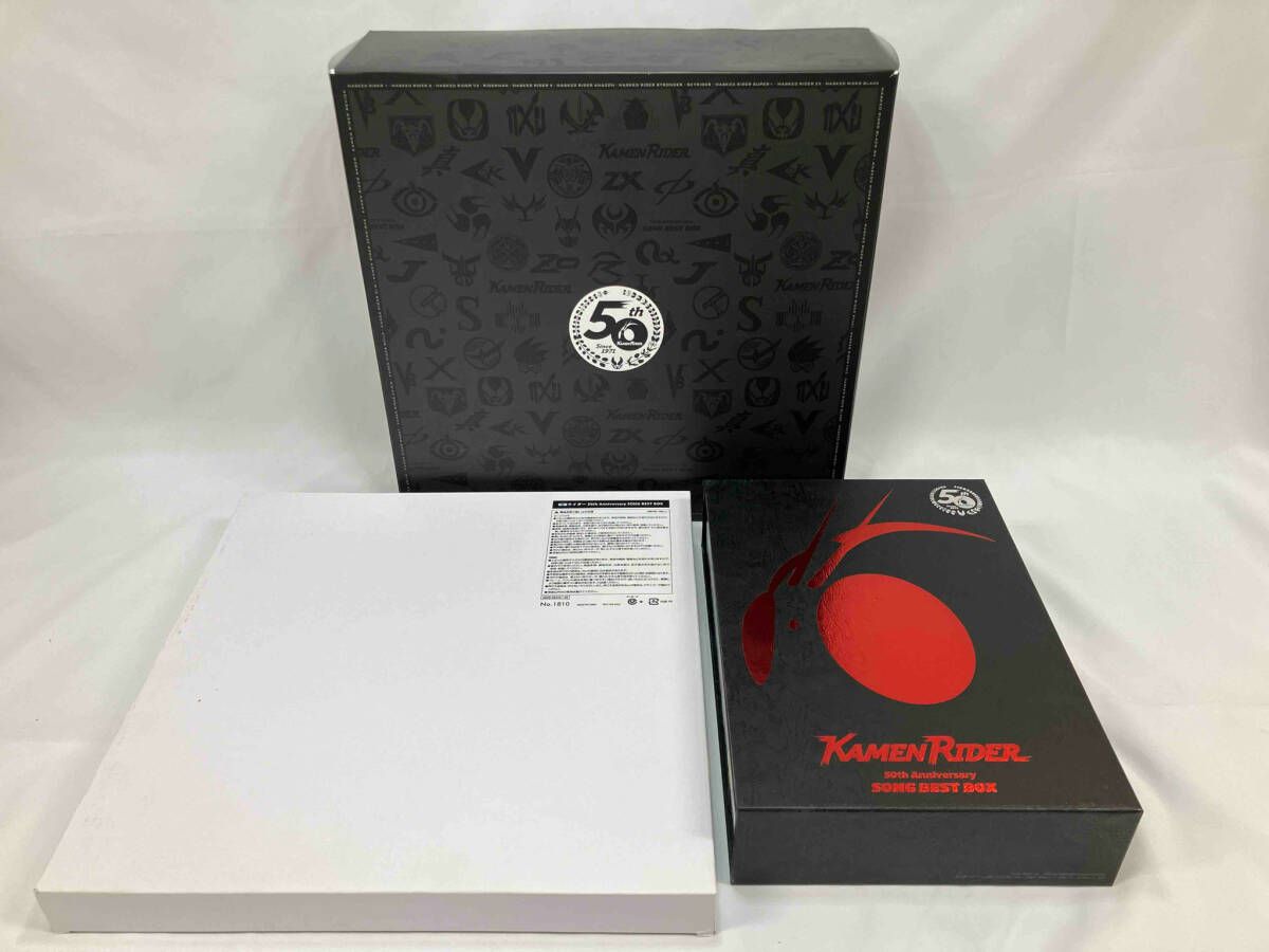 オムニバス CD 仮面ライダー 50th Anniversary SONG BEST BOX 初回生産 盤