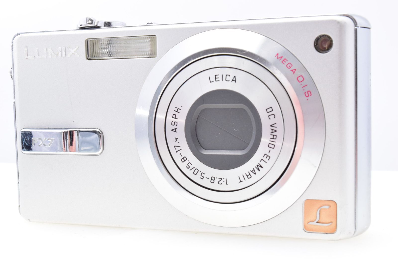 中古】（良い）パナソニック LUMIX FX7 シルキーシルバー DMC