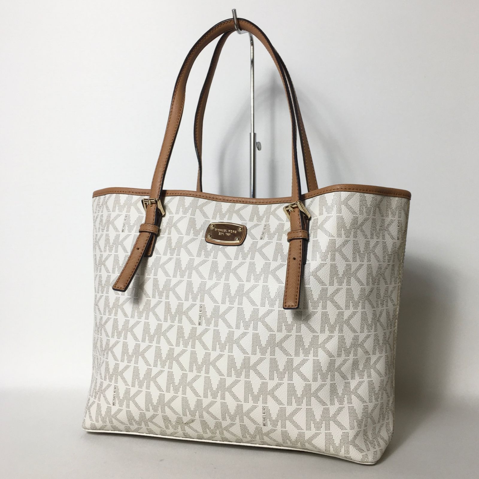 MICHAEL KORS トートバッグ ベージュ/ブラウン MICHAEL KORS 「MICHAEL KORS」 トートバッグ FREE ブラウン系