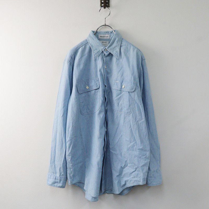 マディソンブルー Hampton ハンプトン ワークシャツ 長袖 チュニック