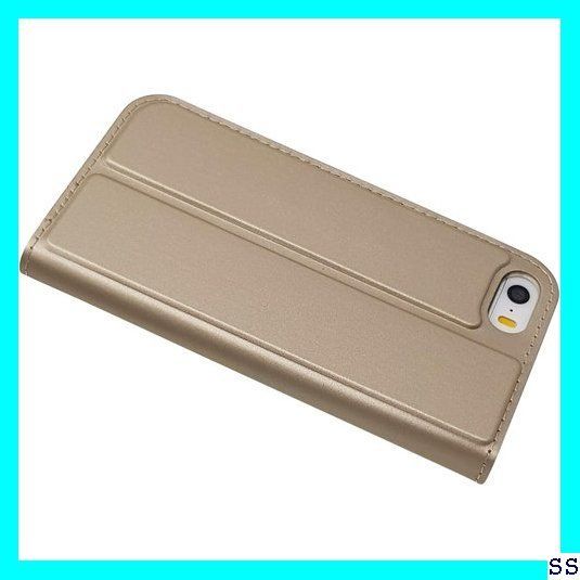 ☆在庫限り☆ iPhone 5S 5 SE ケース 手帳型 iPhone5 iPhone5s iPhoneSE ケース カバー iPhone 5 ケース 手帳型 iCoverCase アイフォン アイフォン5 アイフォン5s アイフォンS ４色 ゴールド 24