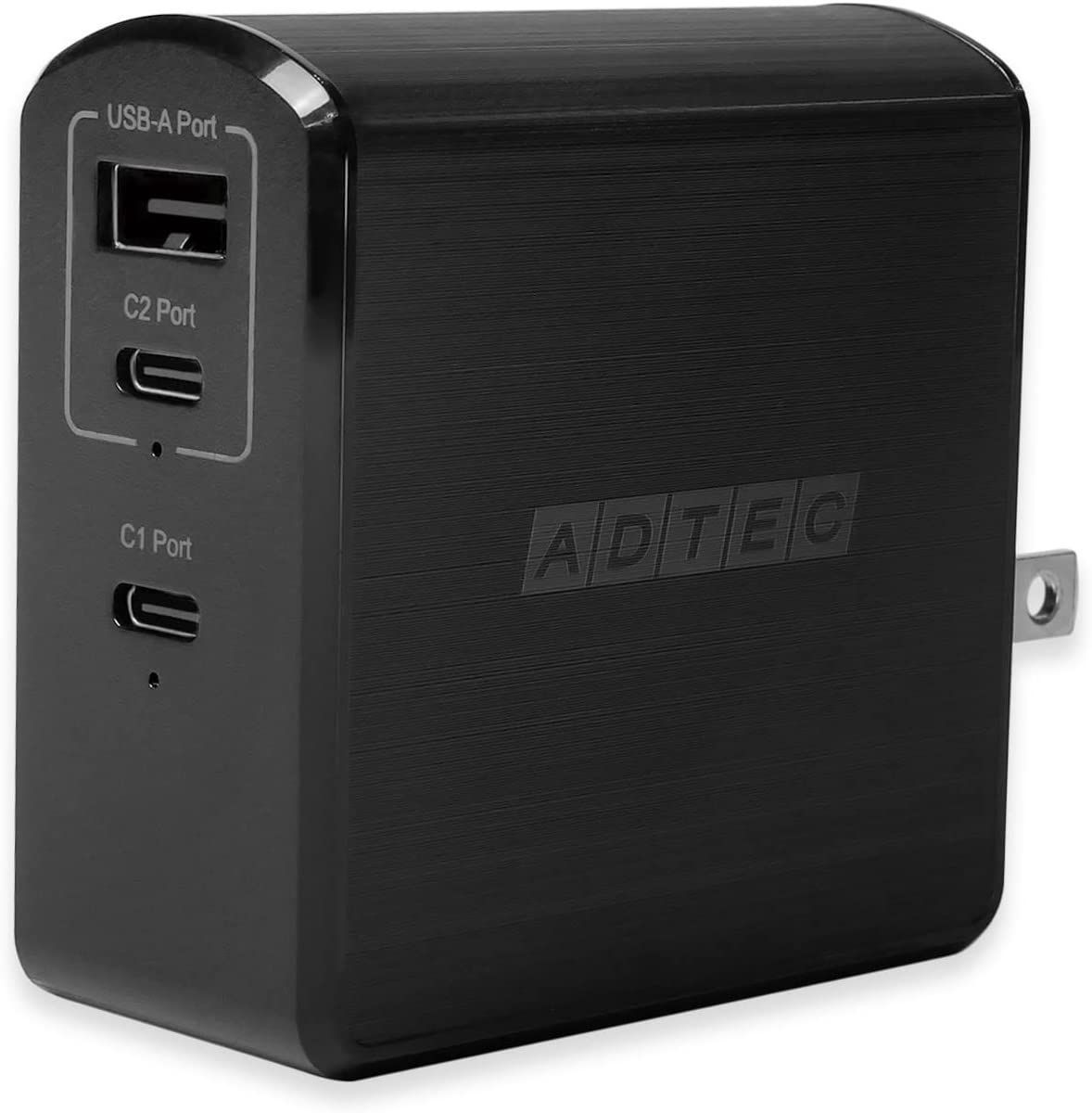 PD充電器 105W 3ポート【USB-C+USB-A】【Power Delivery対応/GaN (窒化ガリウム) 】
