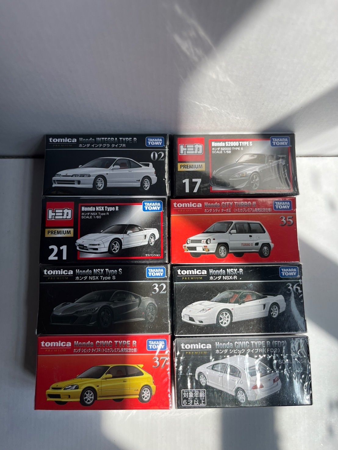 ホンダ8台セット トミカプレミアム トミカ 初回、発売記念 ホンダ