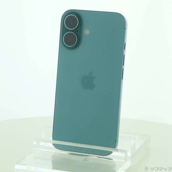 〔 品〕 iPhone16 256GB ティール MYE13J A SIMフリー 258