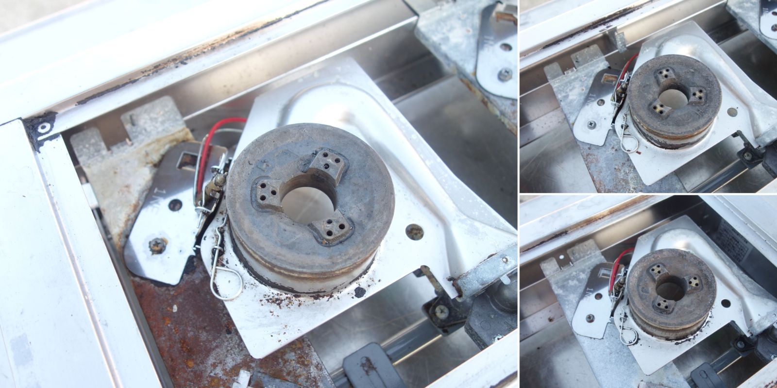 M▽リンナイ 業務用 ガステーブル ガスレンジ テーブルレンジ 3口 コンロ 都市ガス 天然ガス 13A RSB-306SV 31668 WWW_KANDAIZUMI_COM