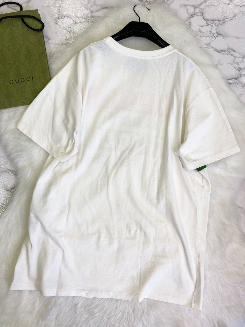 GUCCI グッチ 100周年 MUSIC IS MINE プリント Tシャツ 615044