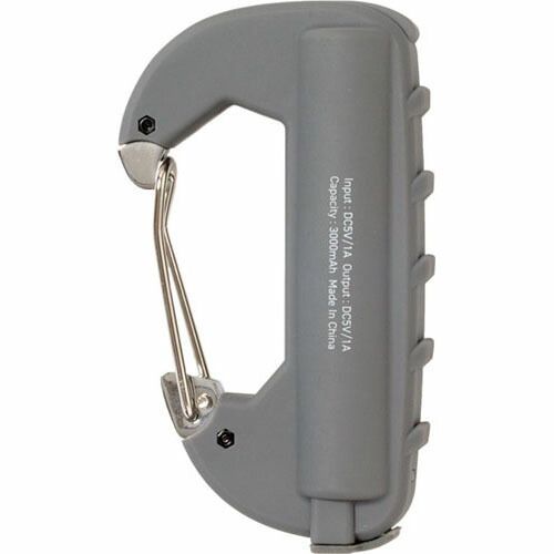 まとめ エルコミューン バッテリー カラビナバッテリー Gray CRB-004 ×3セット