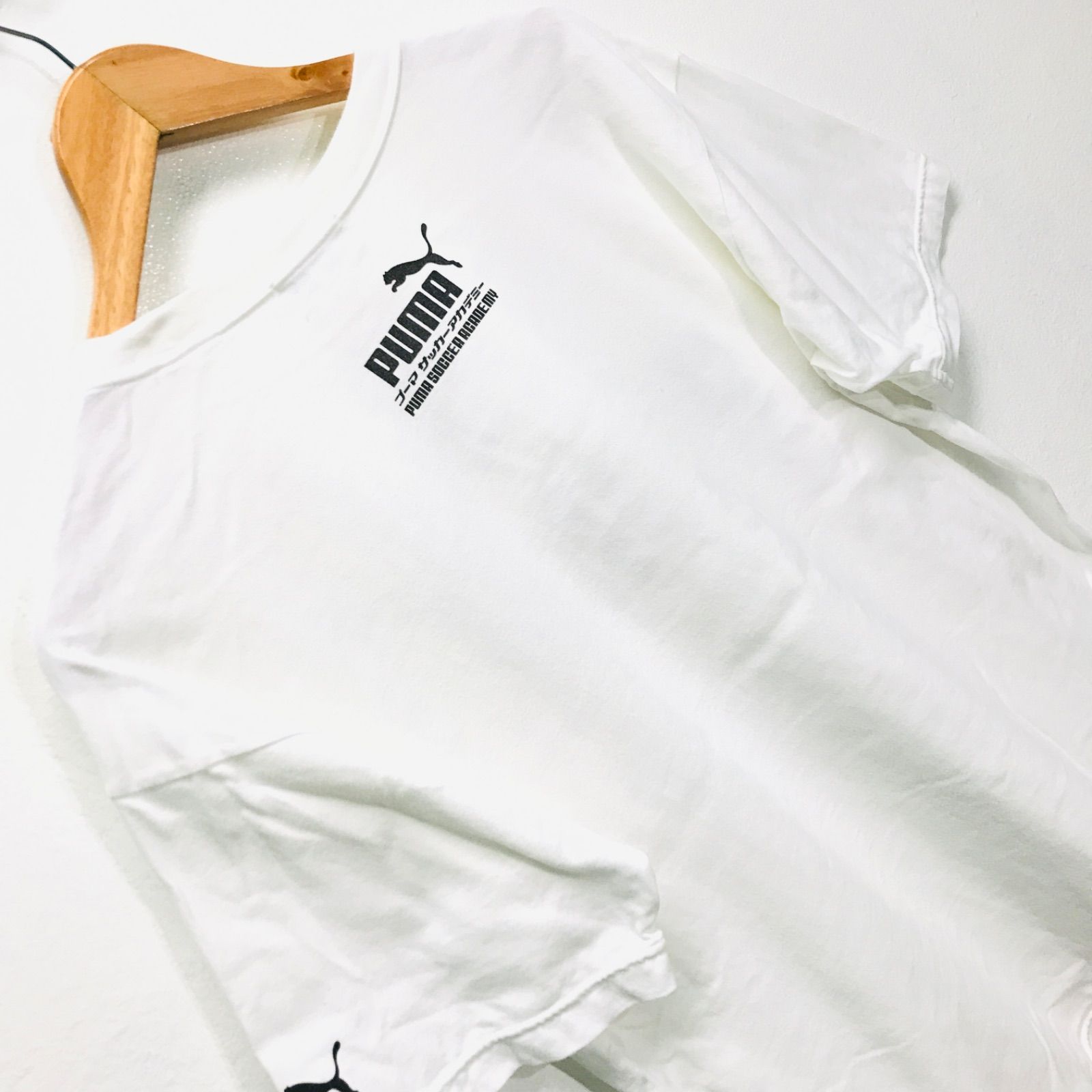 新品　PUMA Tシャツ　ホワイト　ブルー　M プーマ（PUMA）（メンズ、レディース）マンチェスターシティ FC