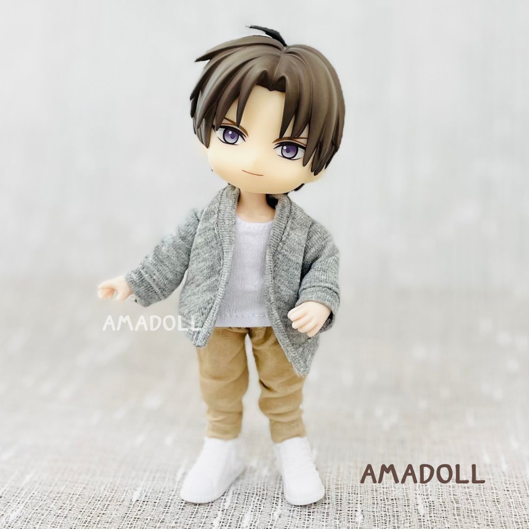 オビツ11 服 コーデ セット 靴 白 男の子 女の子 シャツ ねんどろいど