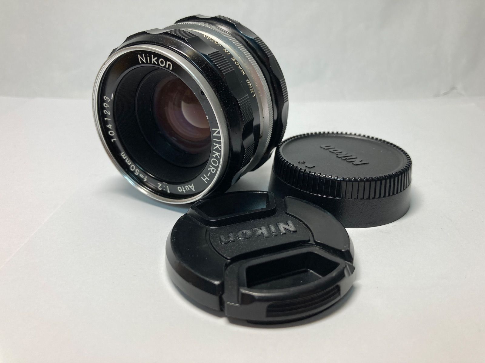Nikon／ニコン Auto Nikkor-H 50mm F2 非Ai 単焦点レンズ MF オールド