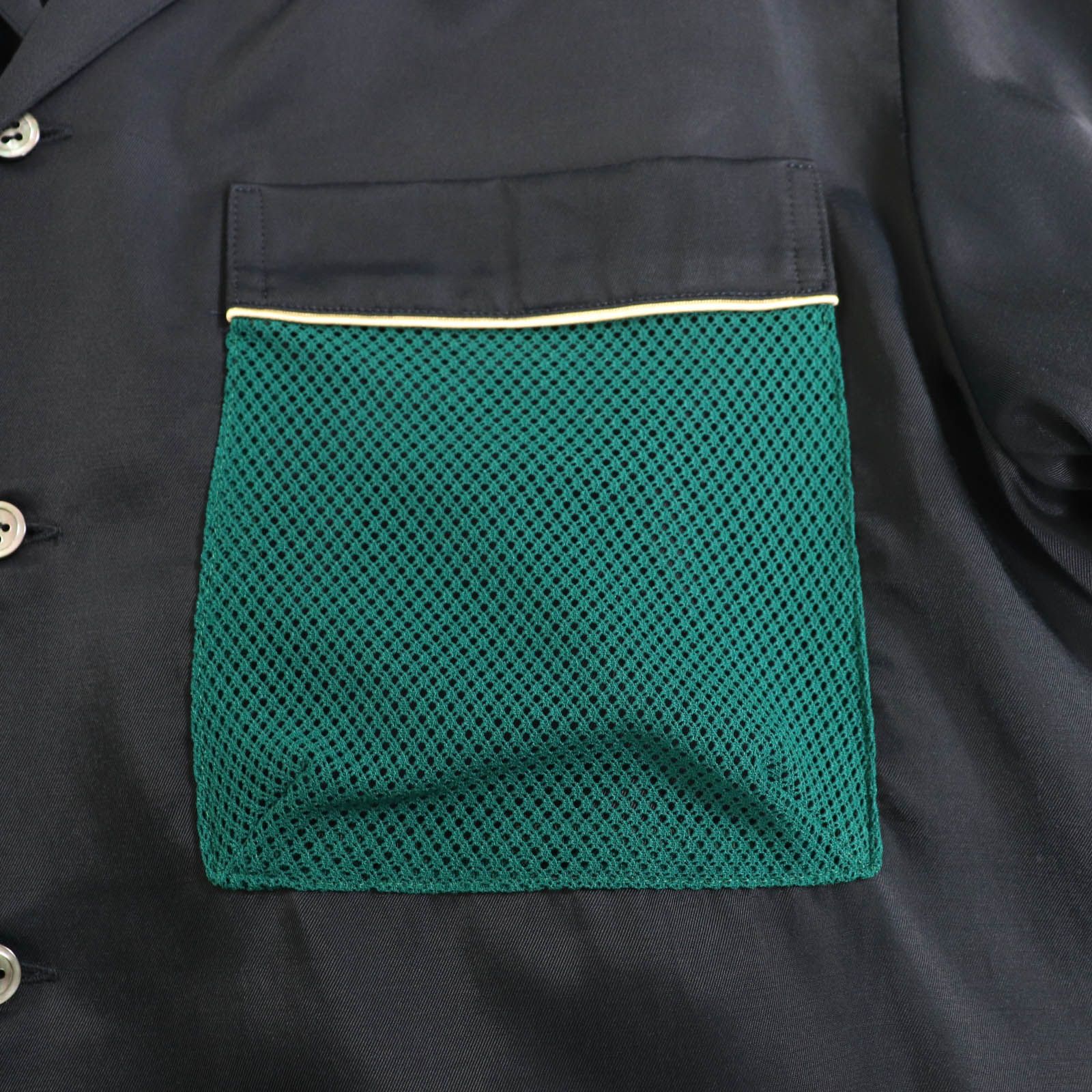 極美品☆sawa takai サワ タカイ SS23-3068 メッシュポケット付 バック  